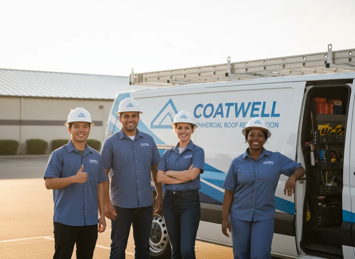 Commercial roof coating company in Plymouth, ME